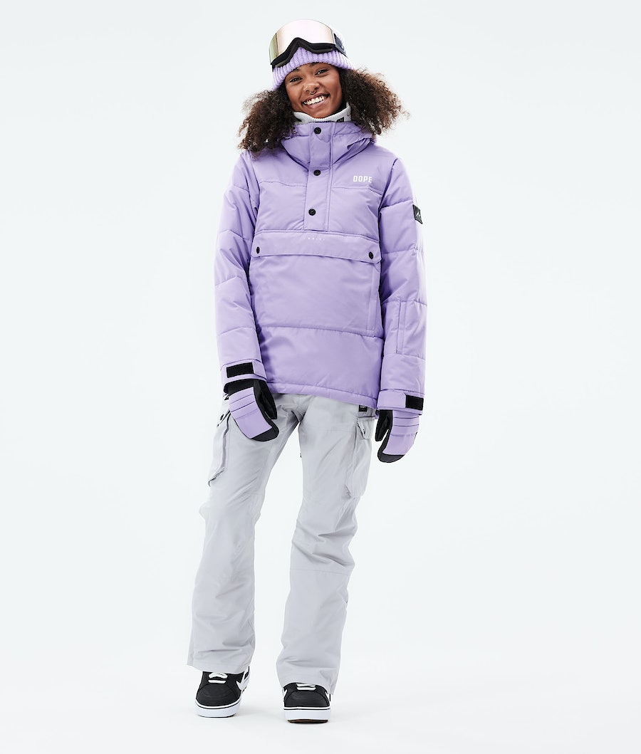Dope Puffer W 2021 Snowboardjacke Damen Lila | BN3810627