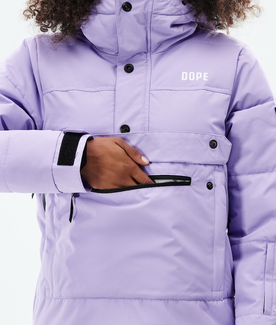 Dope Puffer W 2021 Snowboardjacke Damen Lila | BN3810627