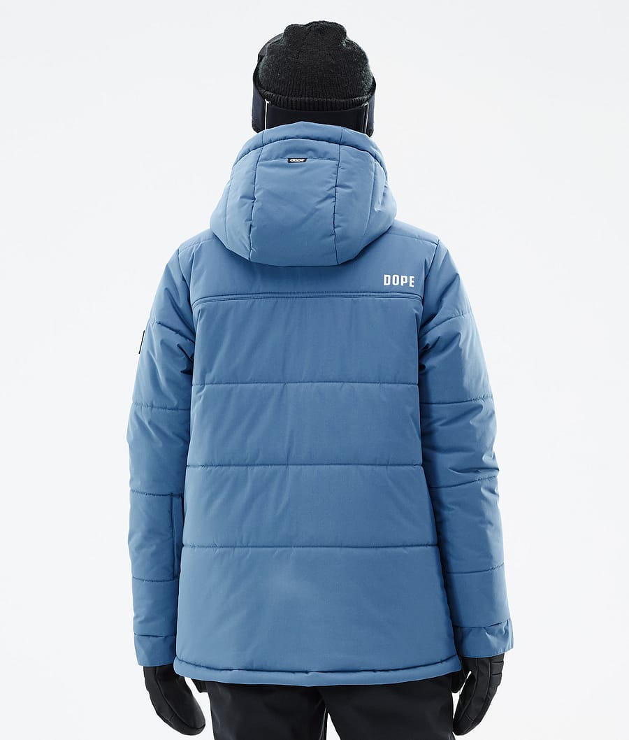 Dope Puffer W Snowboardjacke Damen Blau Grau | WI4651029
