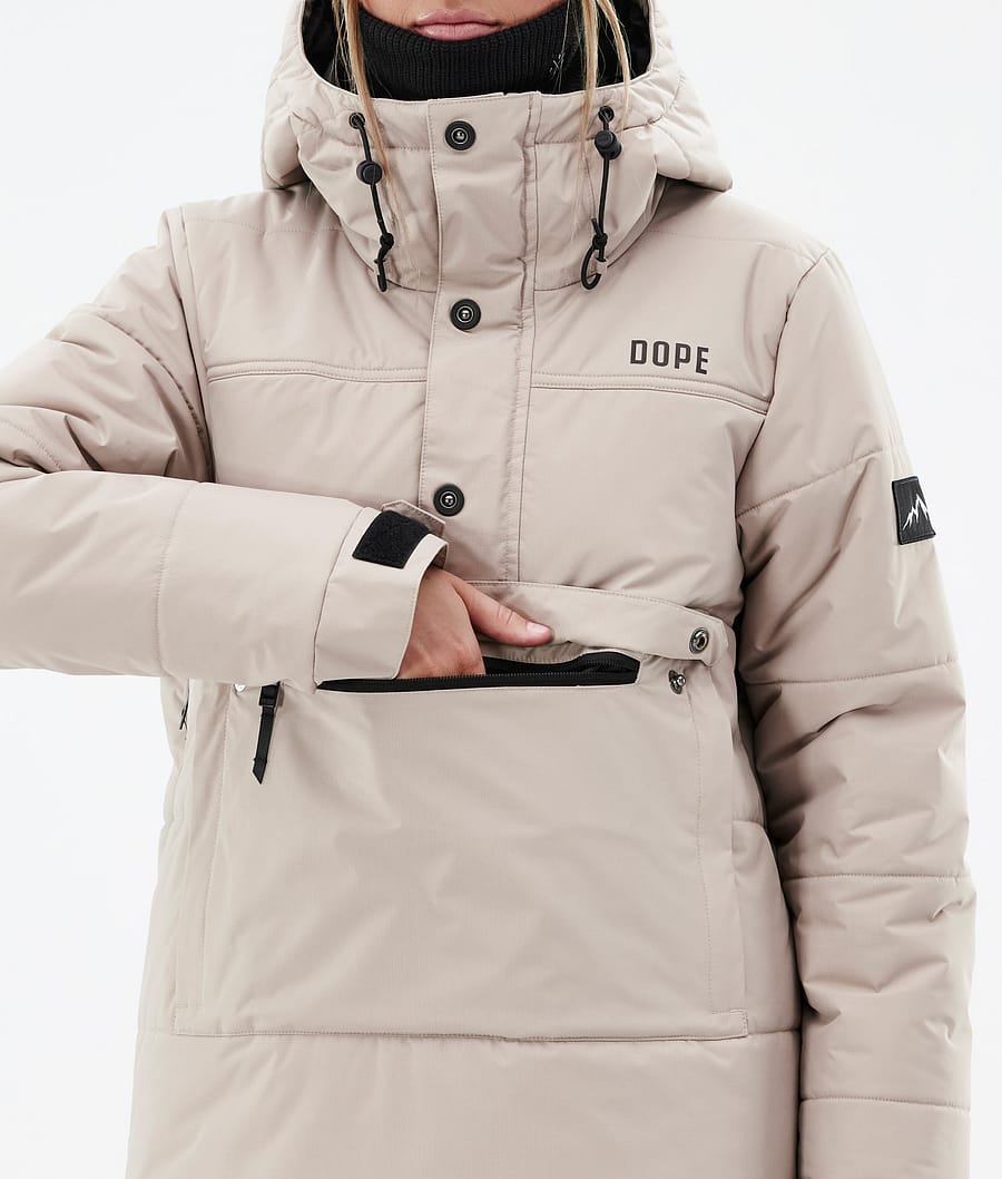 Dope Puffer W Snowboardjacke Damen Braun | RL8256319