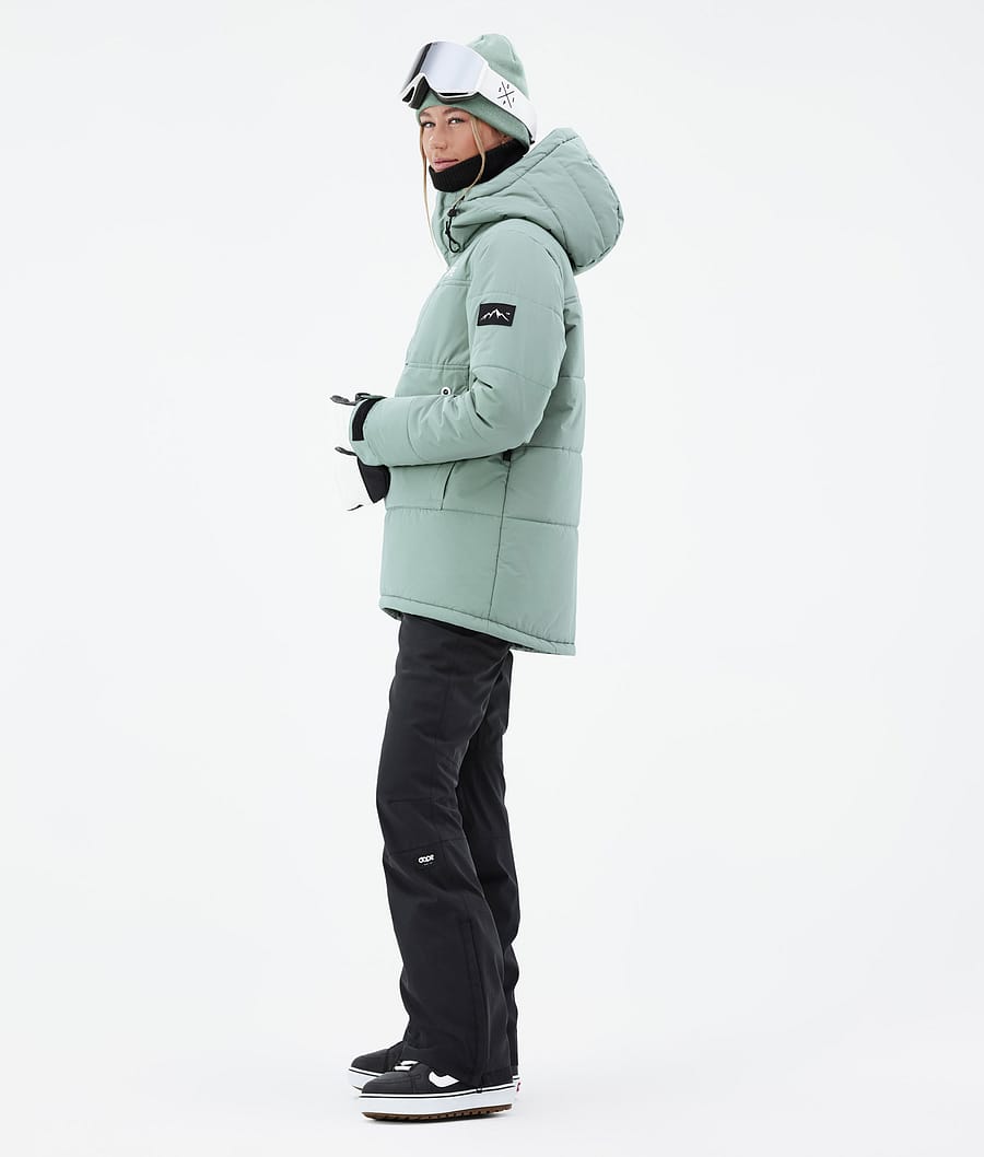 Dope Puffer W Snowboardjacke Damen Grün | GB1806973