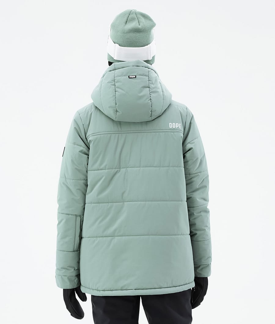 Dope Puffer W Snowboardjacke Damen Grün | GB1806973