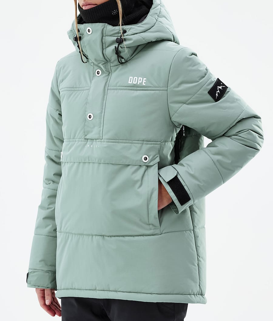 Dope Puffer W Snowboardjacke Damen Grün | GB1806973