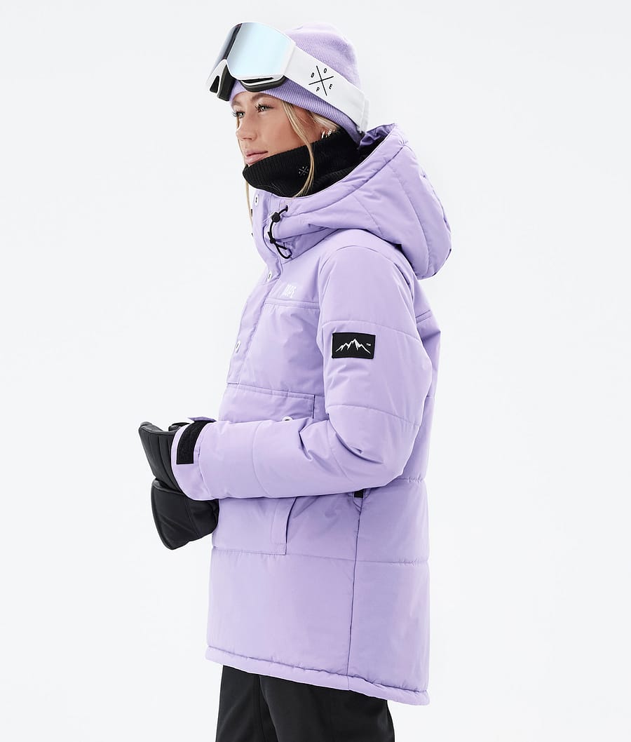 Dope Puffer W Snowboardjacke Damen Lila | SD3940568