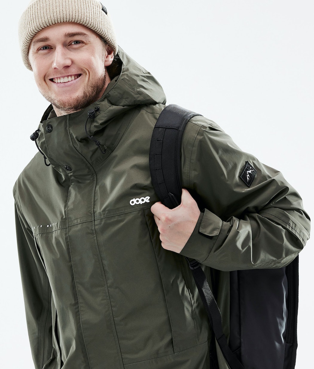 Dope Ranger Light Skijacke Herren Olivgrün Grün | IW8971035