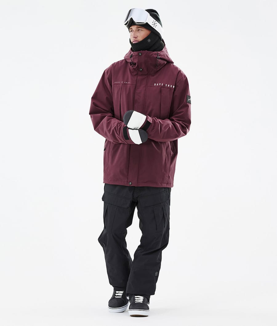 Dope Ranger Snowboardjacke Herren Bordeaux | DI2504631