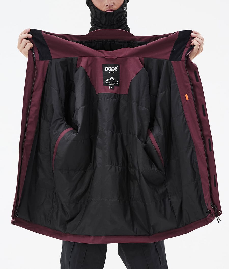 Dope Ranger Snowboardjacke Herren Bordeaux | DI2504631