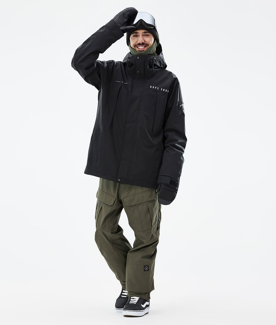 Dope Ranger Snowboardjacke Herren Schwarz | NQ2038954