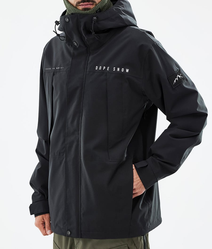 Dope Ranger Snowboardjacke Herren Schwarz | NQ2038954
