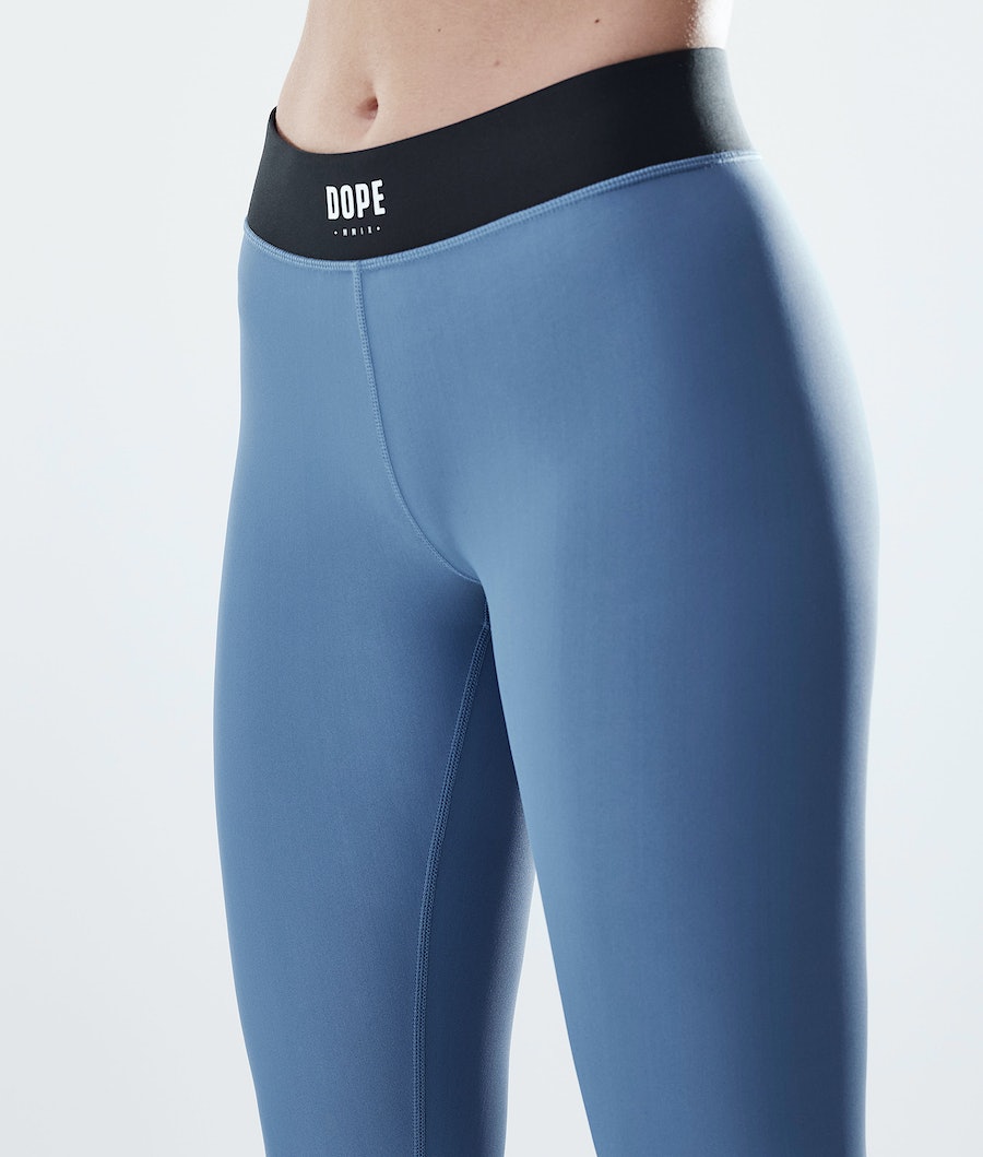 Dope Razor Leggings Damen Blau Grau | UC1693805