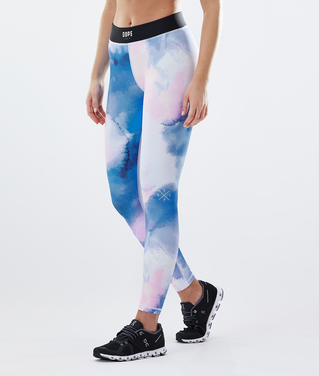 Dope Razor Leggings Damen Blau Rosa | UB9736805