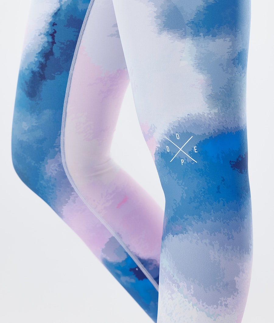 Dope Razor Leggings Damen Blau Rosa | UB9736805