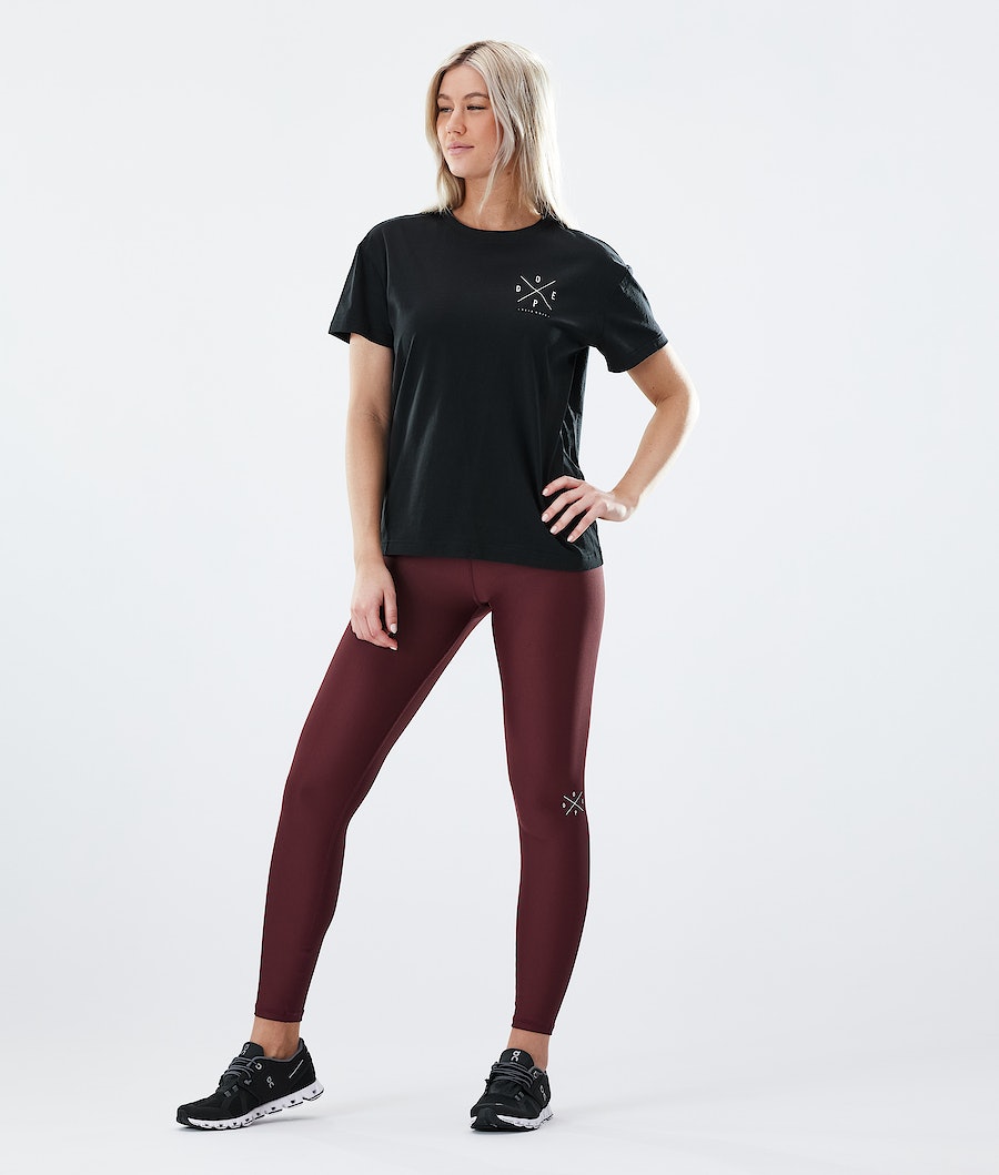 Dope Razor Leggings Damen Bordeaux | AQ1037459