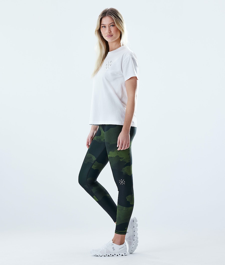 Dope Razor Leggings Damen Grün Camouflage | FA6574398