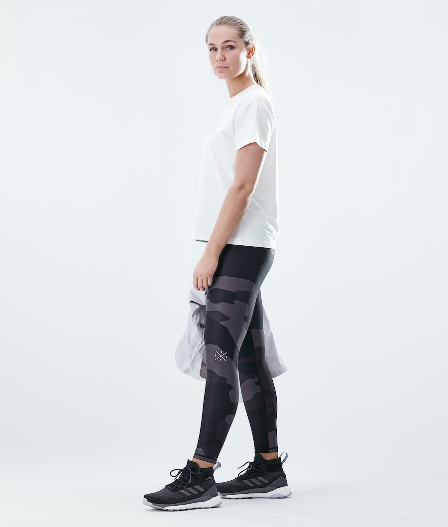 Dope Razor Leggings Damen Schwarz Camouflage | BQ2137409