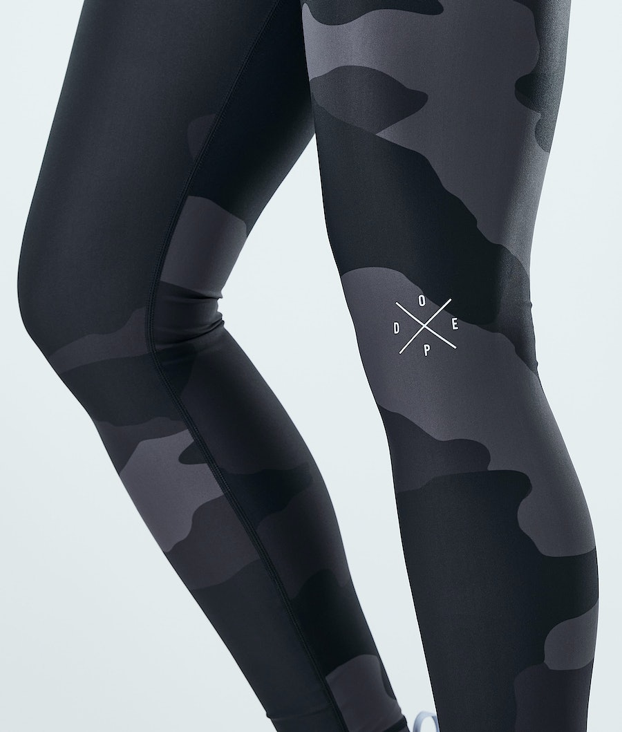Dope Razor Leggings Damen Schwarz Camouflage | BQ2137409