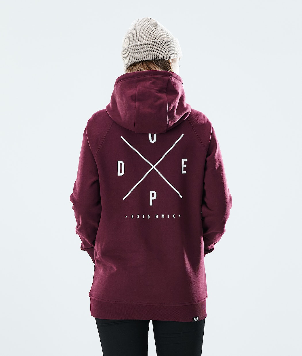 Dope Regular 2X-UP Hoodie Damen Bordeaux | EZ6047153