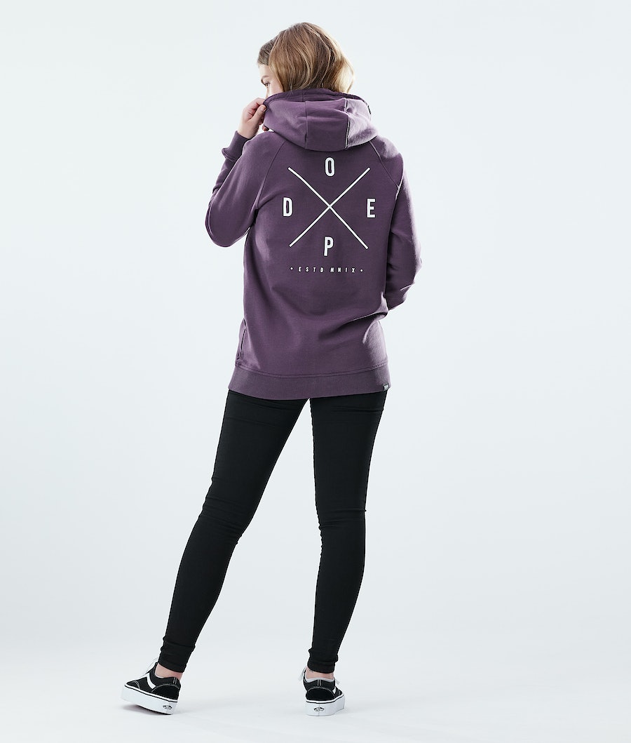 Dope Regular 2X-UP Hoodie Damen Lila | WE0985243