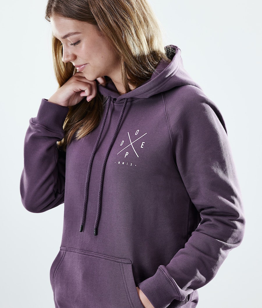 Dope Regular 2X-UP Hoodie Damen Lila | WE0985243