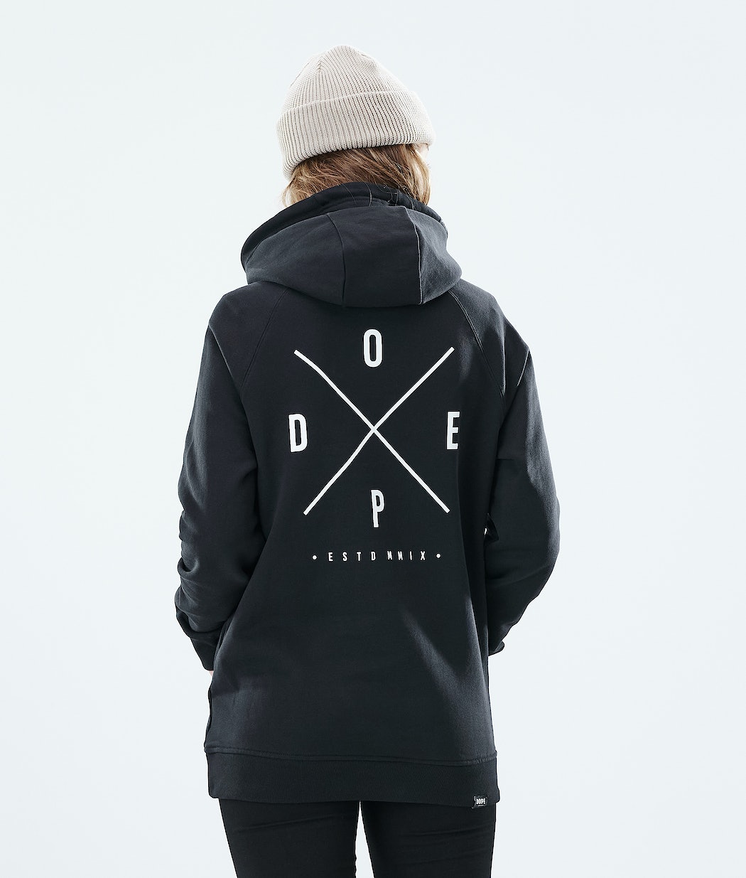 Dope Regular 2X-UP Hoodie Damen Schwarz | FI9503647