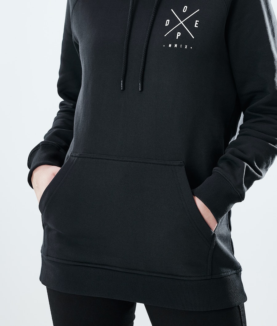 Dope Regular 2X-UP Hoodie Damen Schwarz | FI9503647