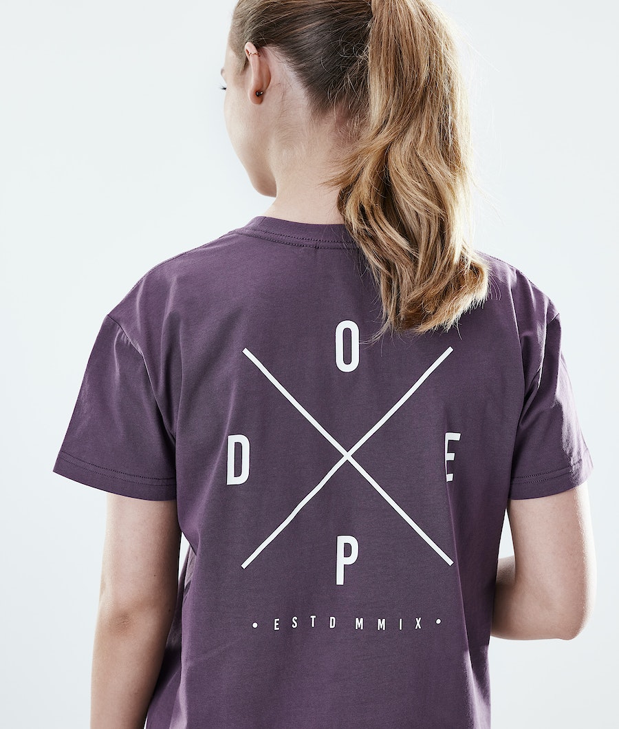 Dope Regular 2X-UP T-Shirts Damen Lila | OV8920167