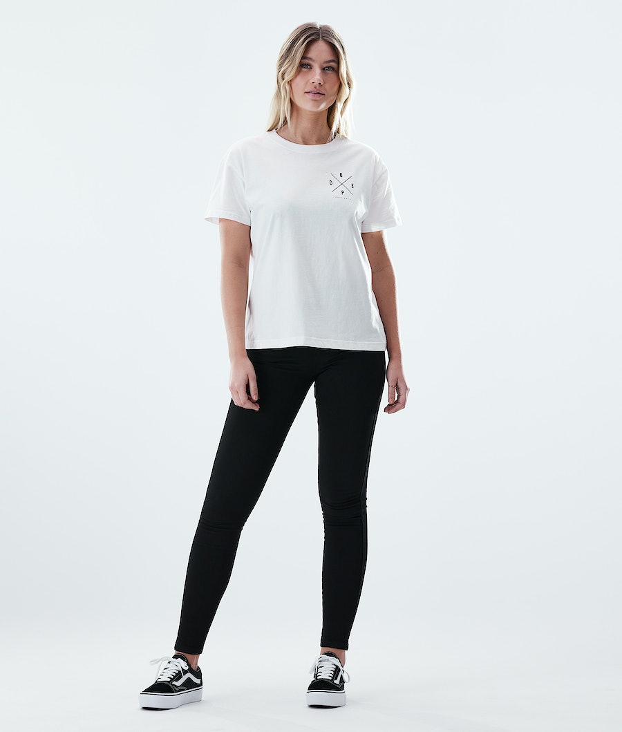 Dope Regular 2X-UP T-Shirts Damen Weiß | TS6073542