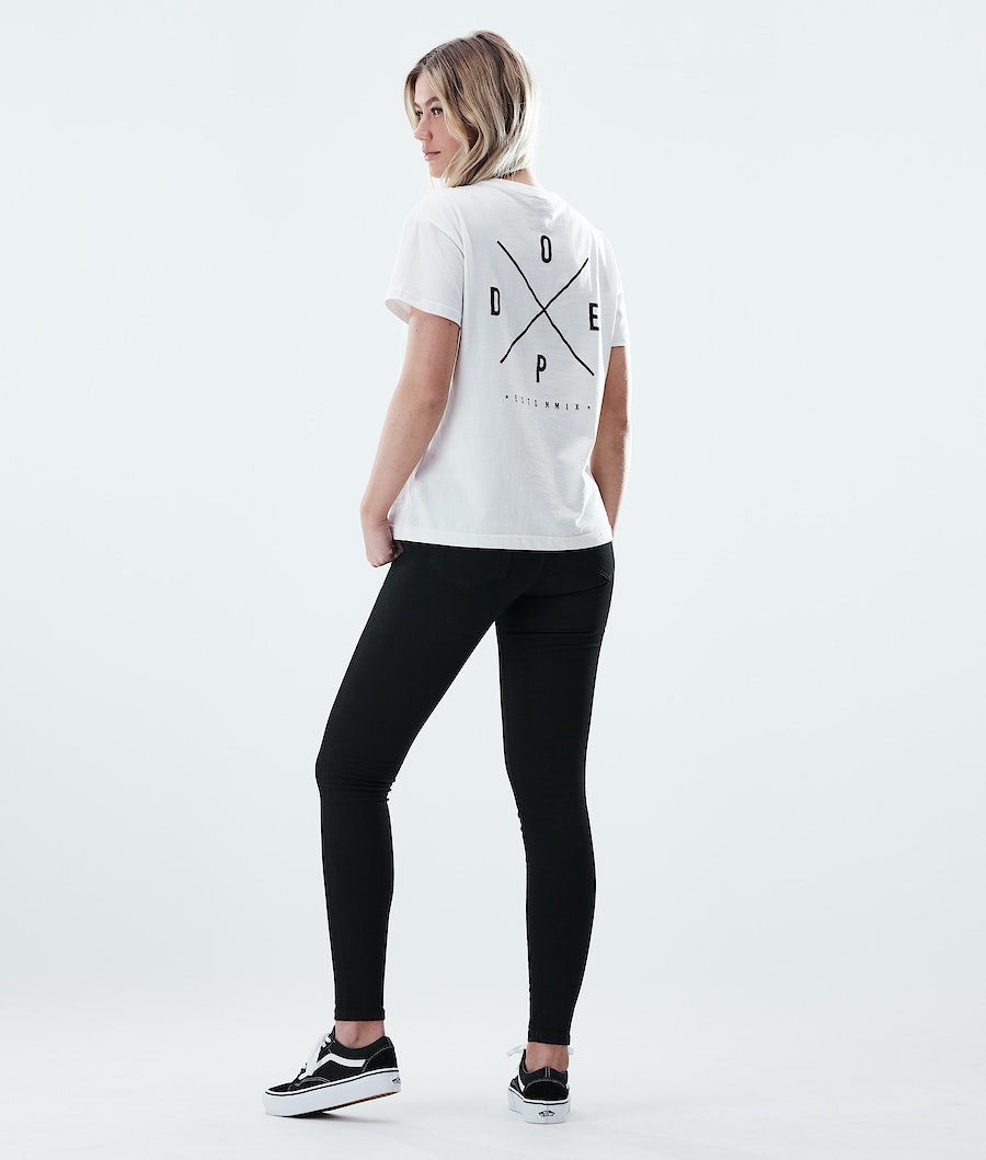 Dope Regular 2X-UP T-Shirts Damen Weiß | TS6073542