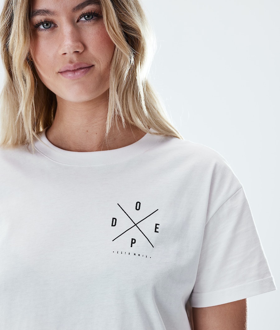 Dope Regular 2X-UP T-Shirts Damen Weiß | TS6073542