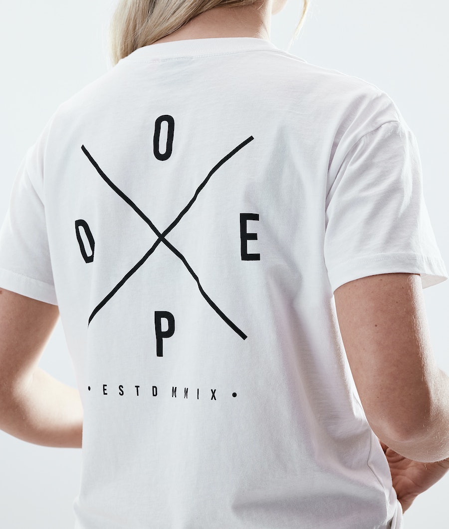 Dope Regular 2X-UP T-Shirts Damen Weiß | TS6073542