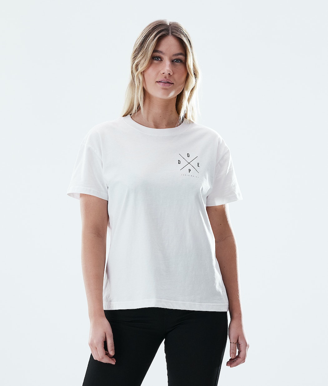 Dope Regular 2X-UP T-Shirts Damen Weiß | TS6073542