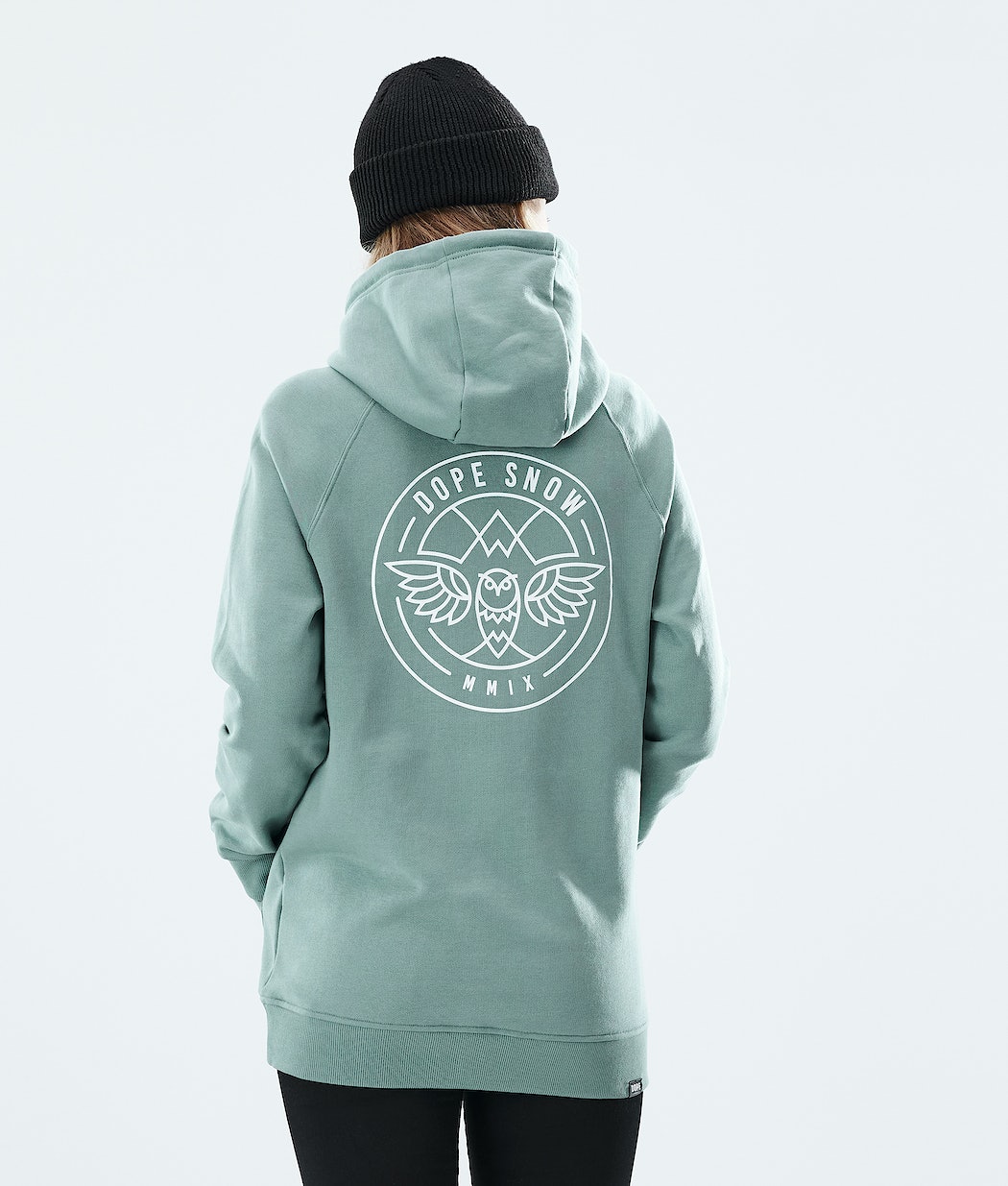 Dope Regular Beak Hoodie Damen Grün | MY1764928