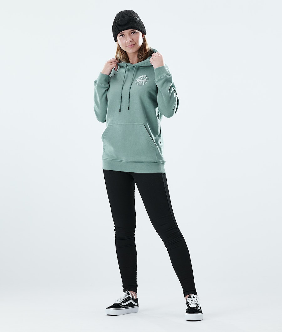 Dope Regular Beak Hoodie Damen Grün | MY1764928