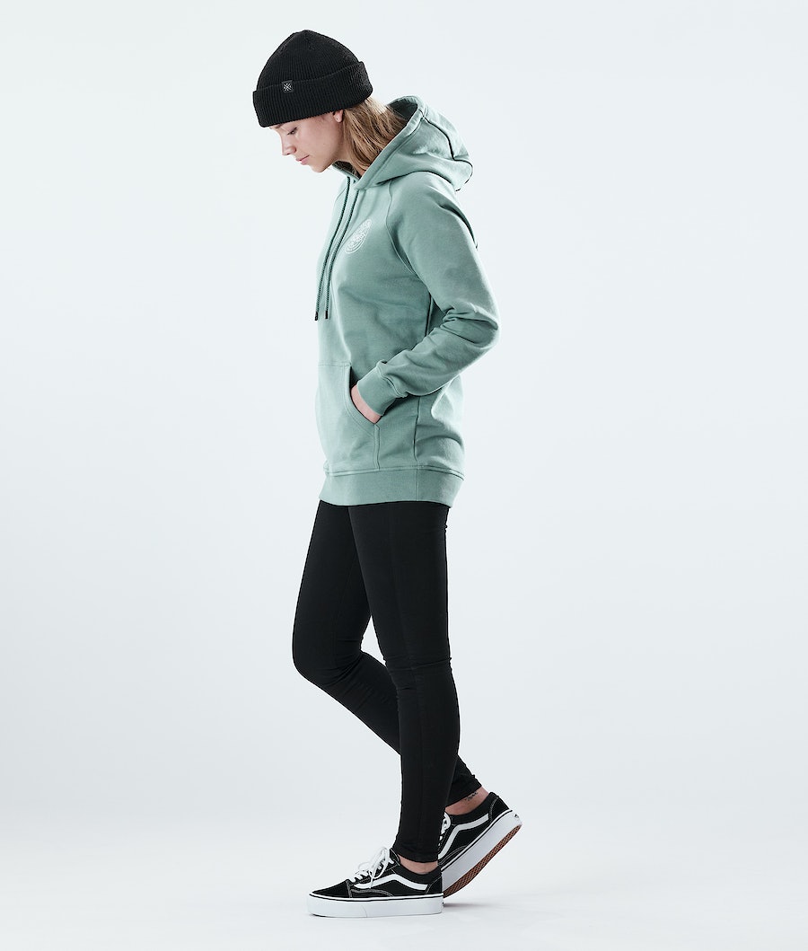 Dope Regular Beak Hoodie Damen Grün | MY1764928