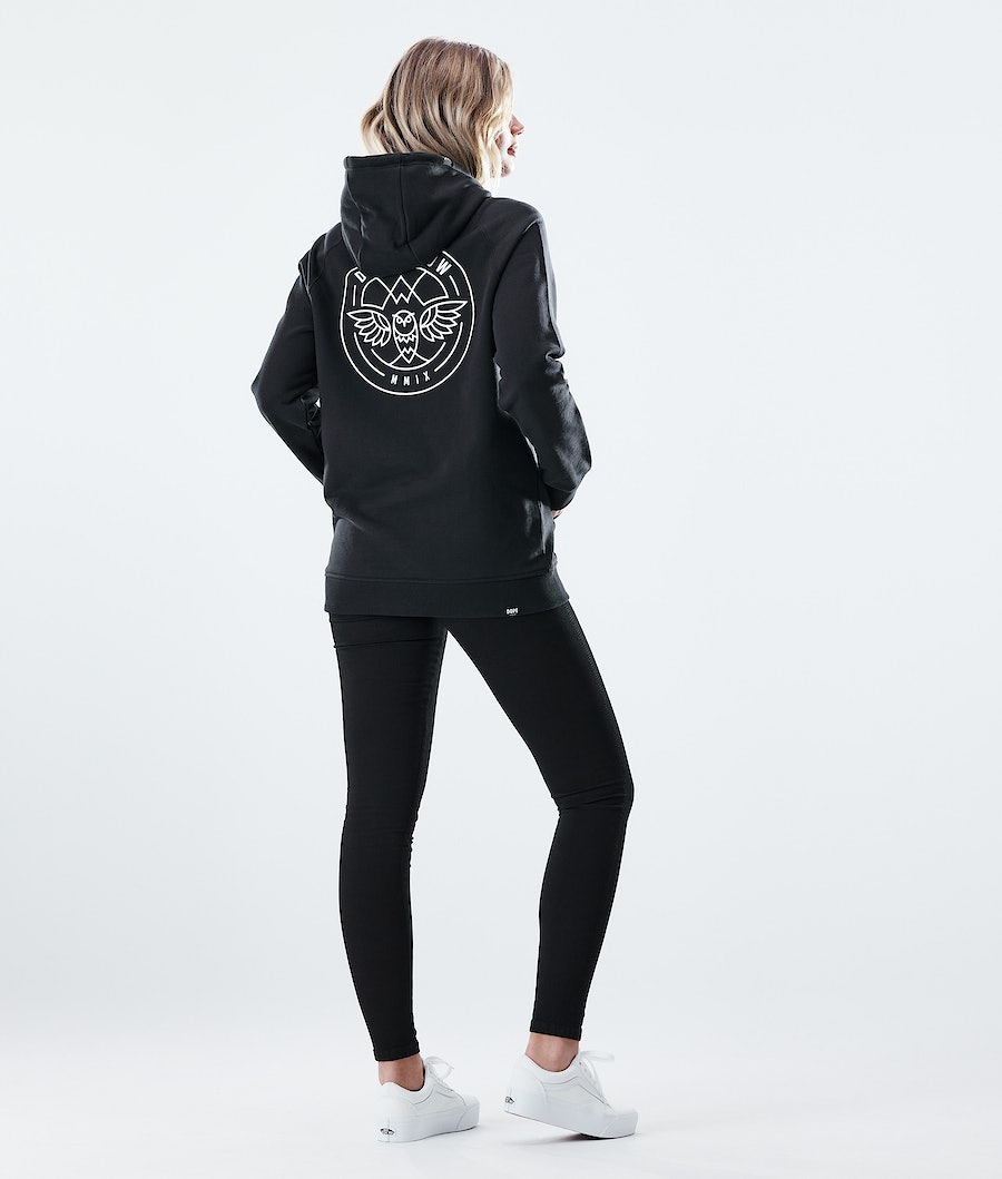 Dope Regular Beak Hoodie Damen Schwarz | RI3890571