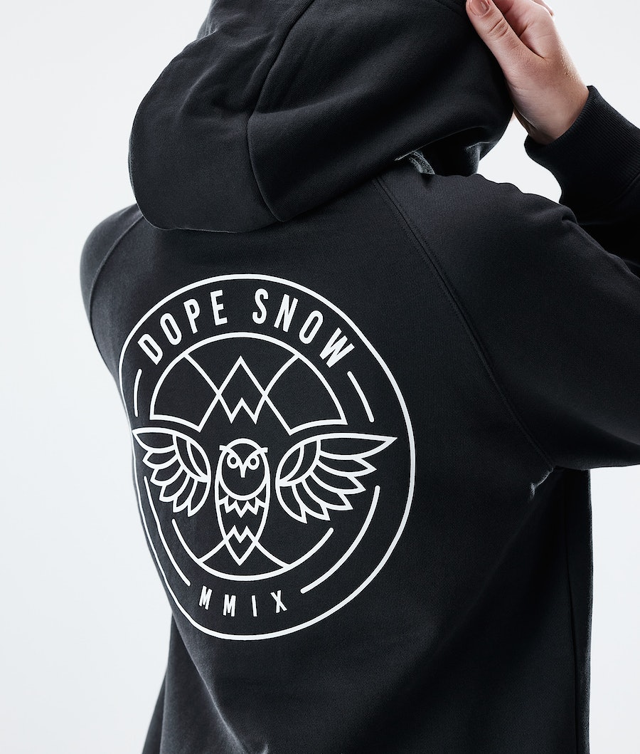 Dope Regular Beak Hoodie Damen Schwarz | RI3890571