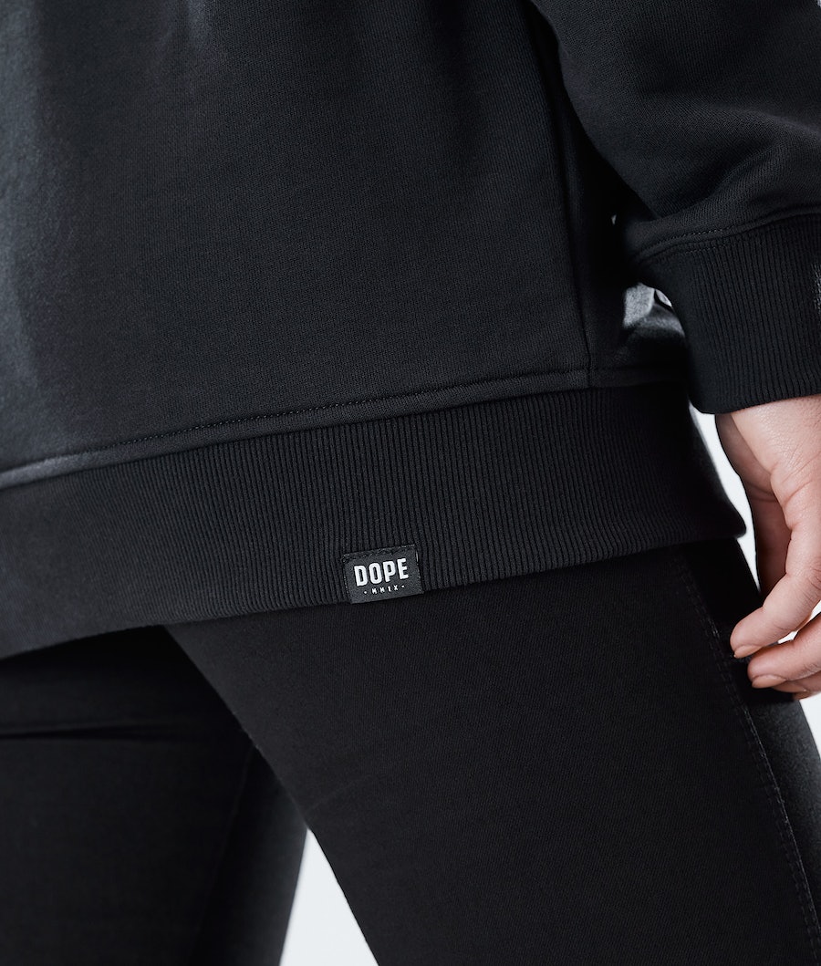 Dope Regular Beak Hoodie Damen Schwarz | RI3890571
