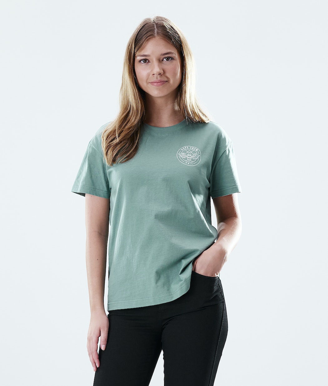 Dope Regular Beak T-Shirts Damen Grün | CL0435297