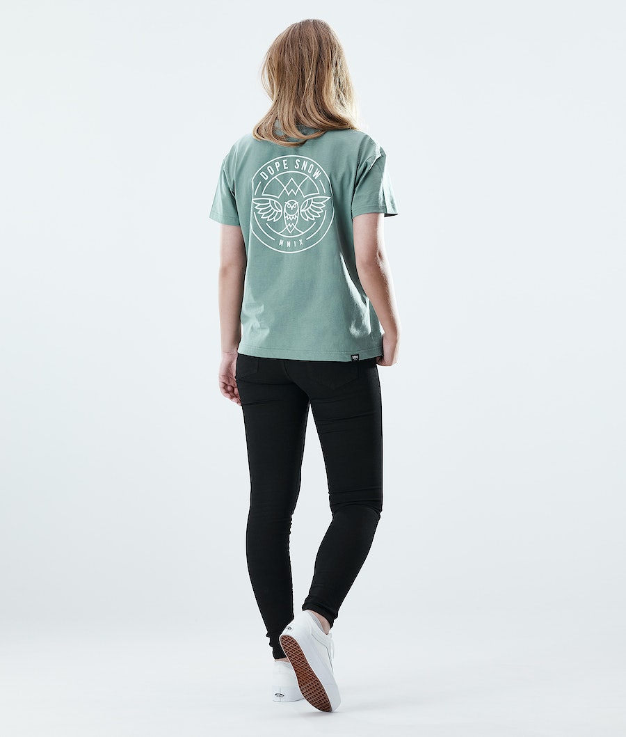 Dope Regular Beak T-Shirts Damen Grün | CL0435297