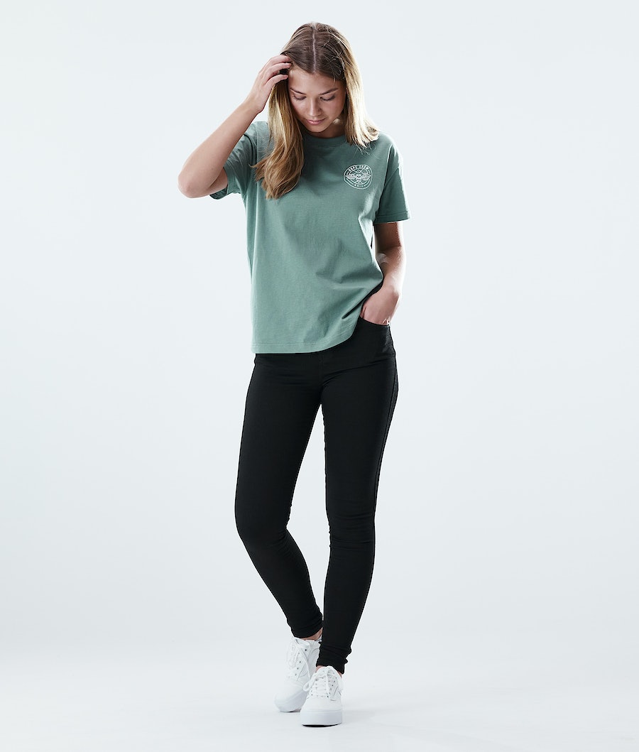 Dope Regular Beak T-Shirts Damen Grün | CL0435297