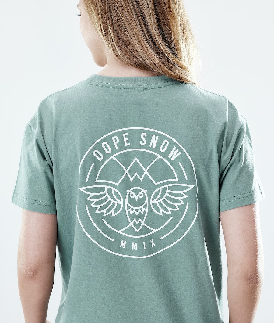 Dope Regular Beak T-Shirts Damen Grün | CL0435297