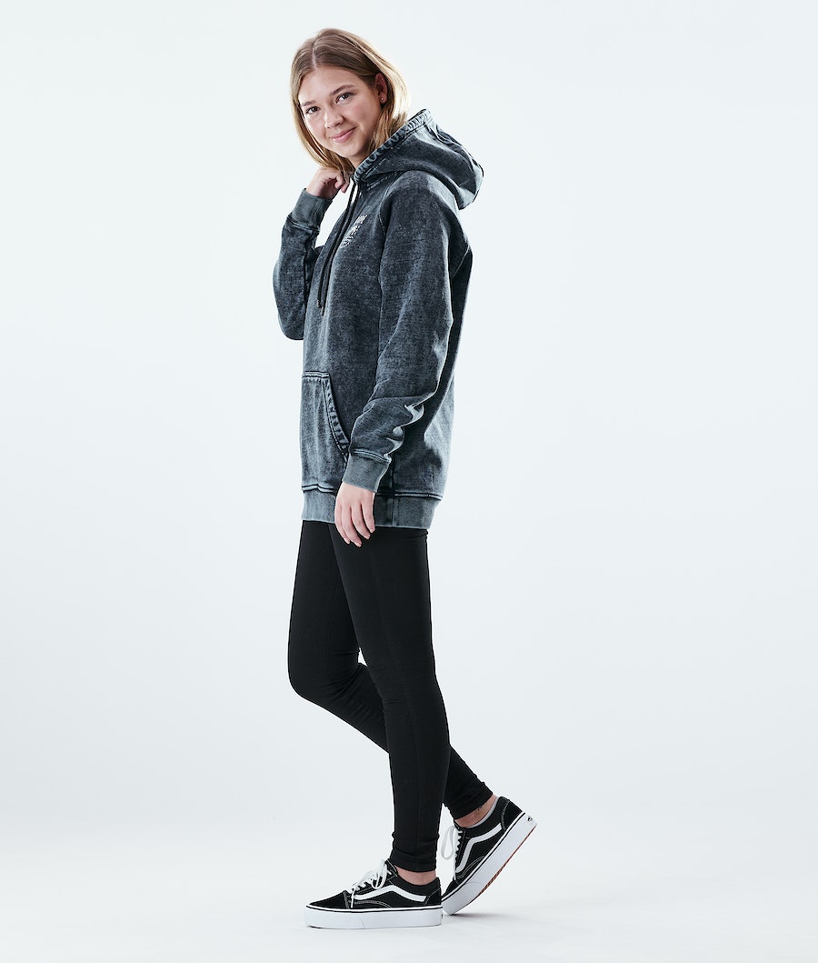 Dope Regular Palm Hoodie Damen Schwarz | LU7643019