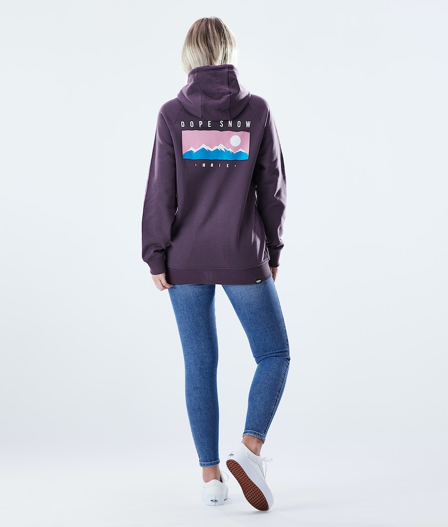 Dope Regular Range Hoodie Damen Lila | XE5697830