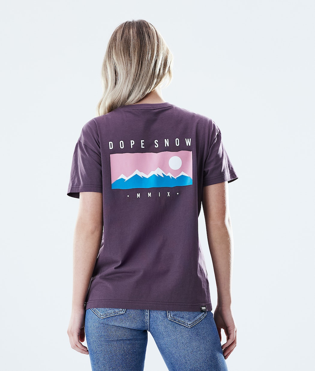 Dope Regular Range T-Shirts Damen Lila | QA6918574