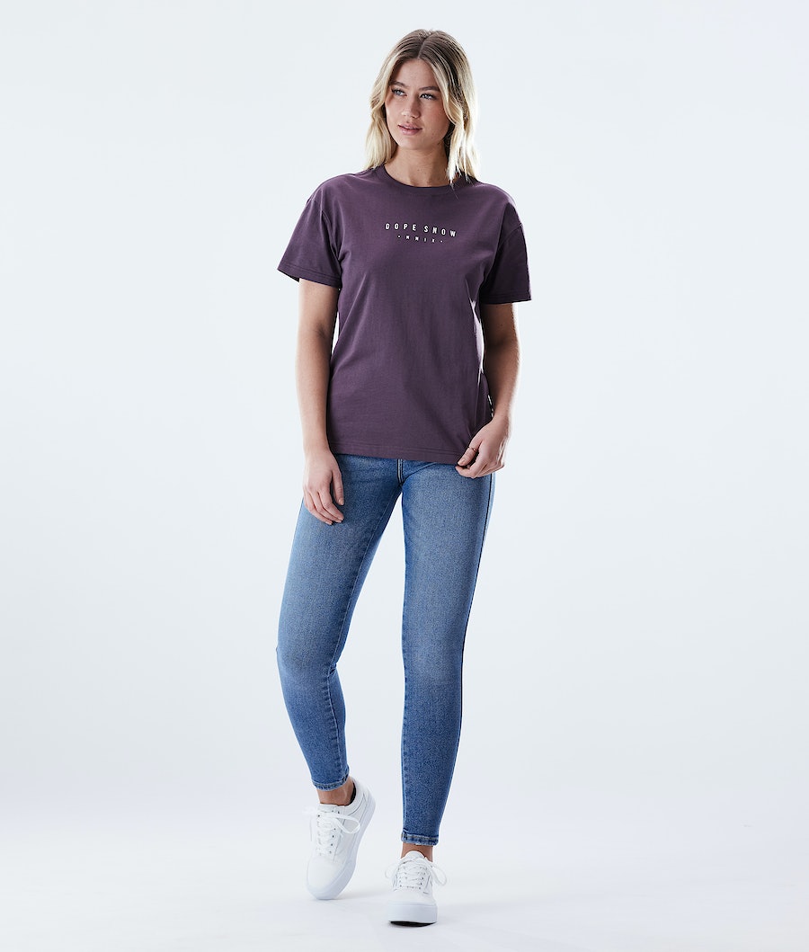 Dope Regular Range T-Shirts Damen Lila | QA6918574