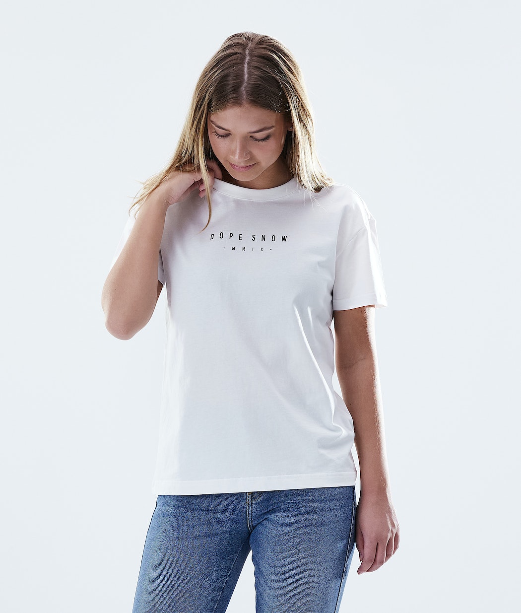 Dope Regular Range T-Shirts Damen Weiß | KM1284603
