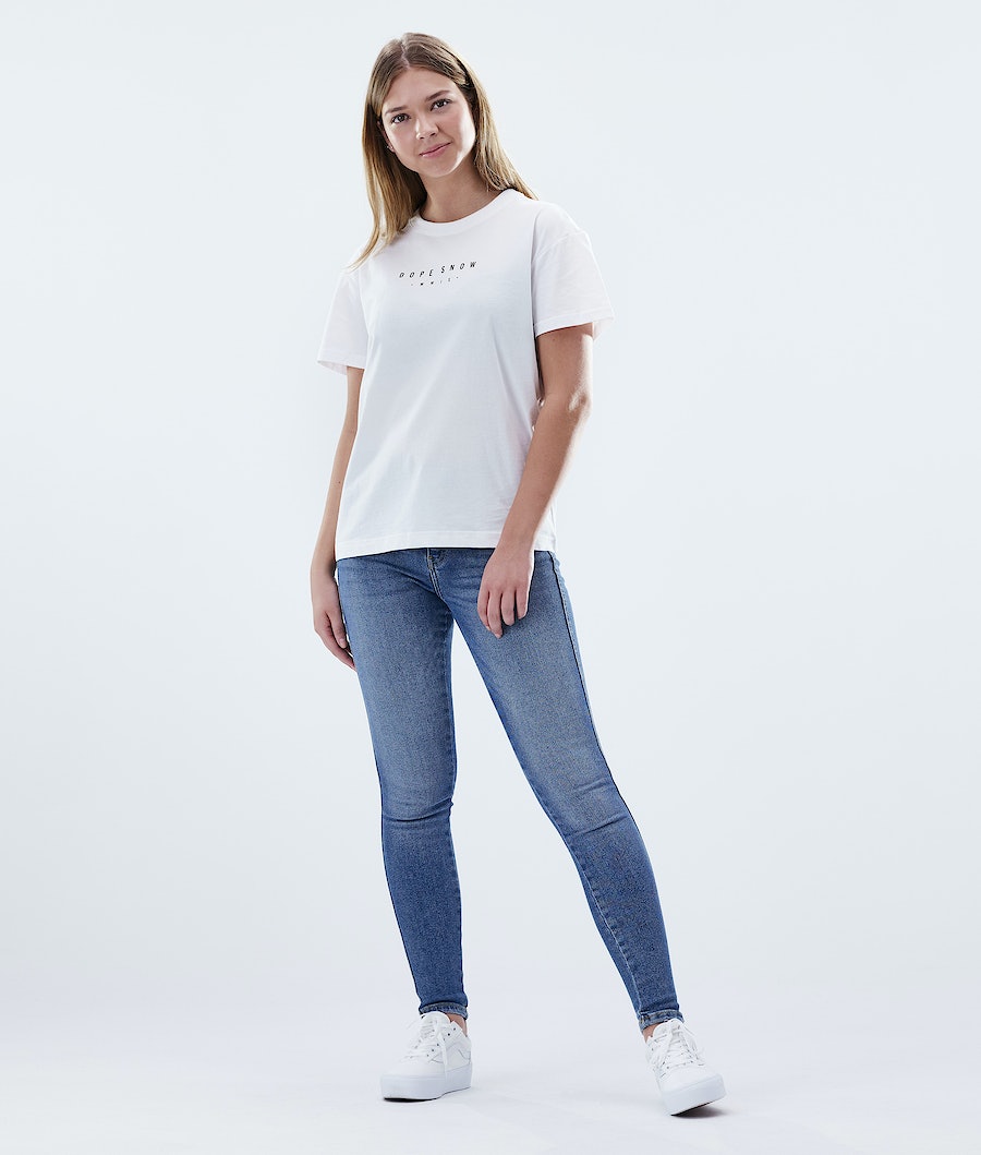 Dope Regular Range T-Shirts Damen Weiß | KM1284603
