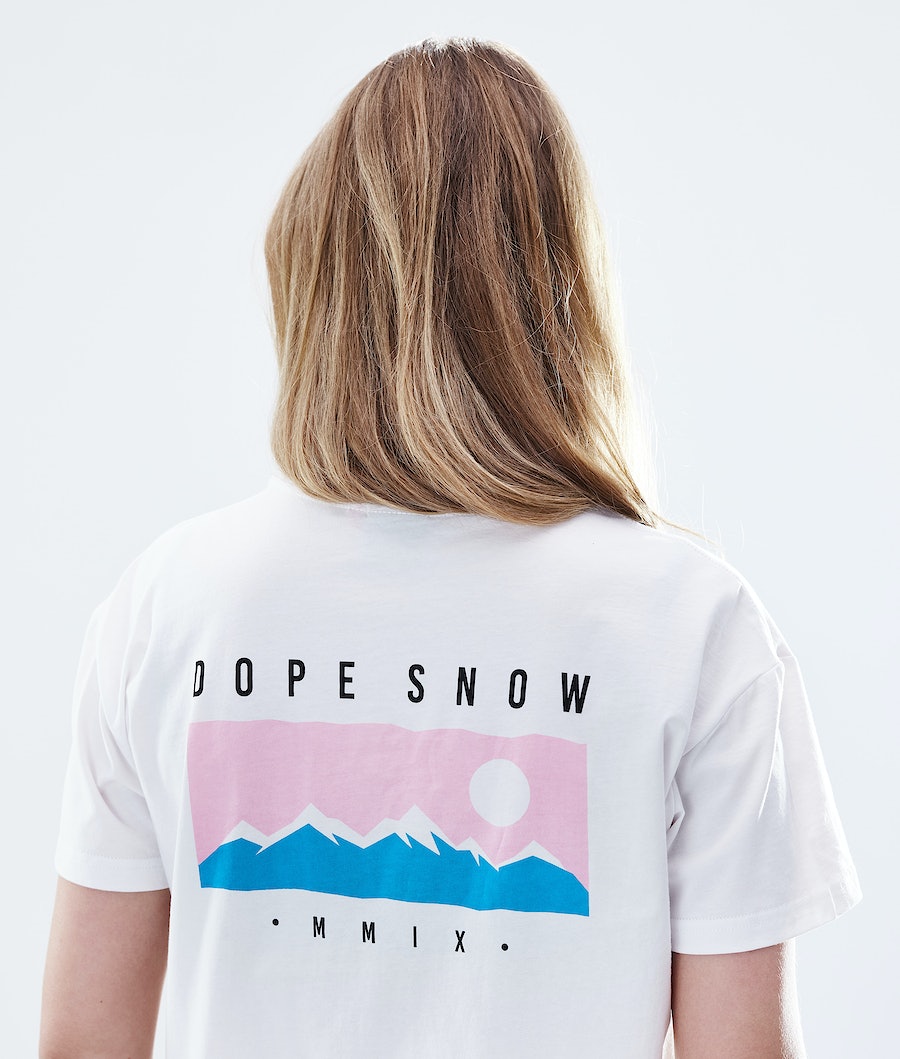 Dope Regular Range T-Shirts Damen Weiß | KM1284603