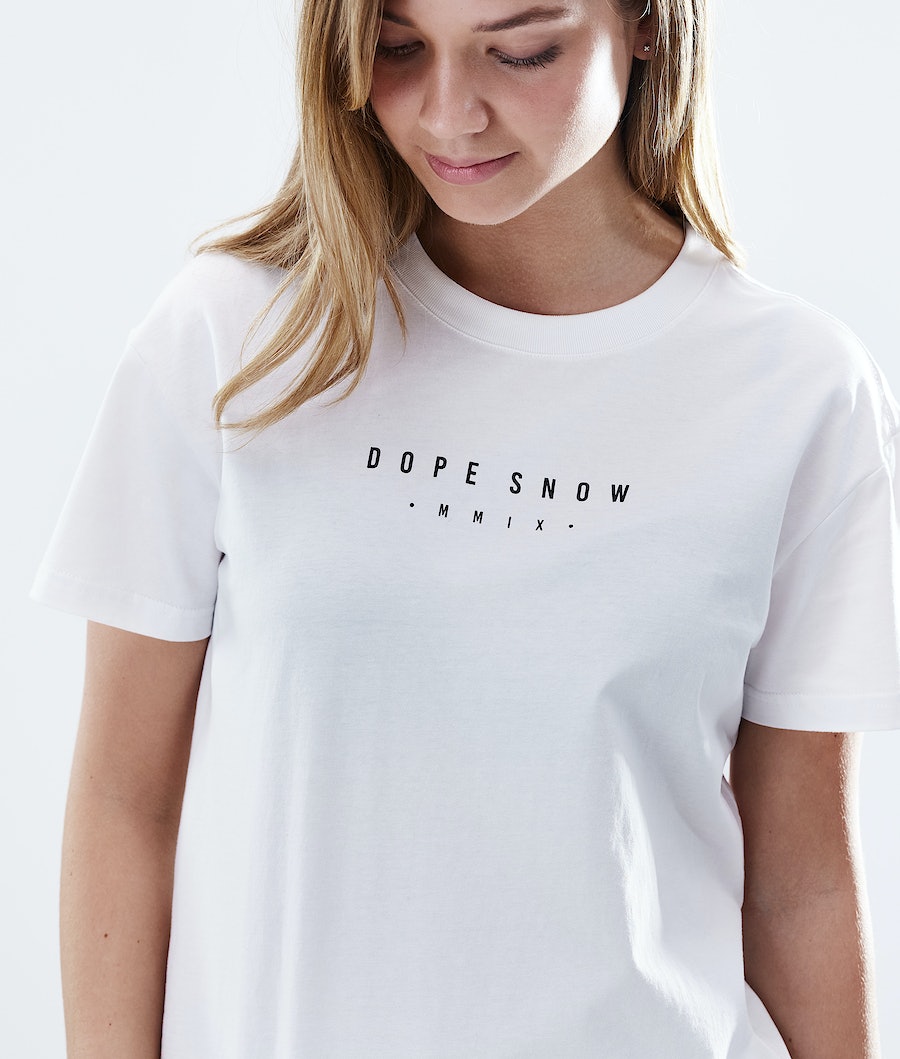 Dope Regular Range T-Shirts Damen Weiß | KM1284603