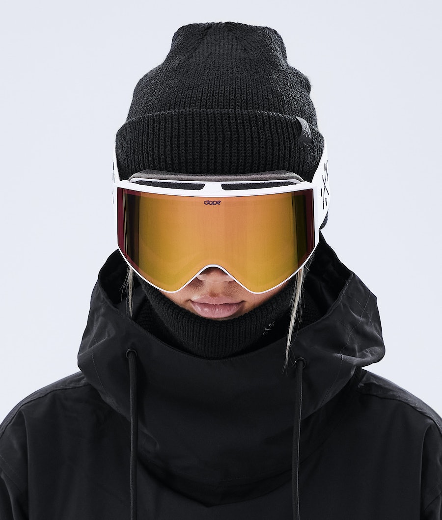 Dope Sight Skibrille Damen Weiß | ZS8456792